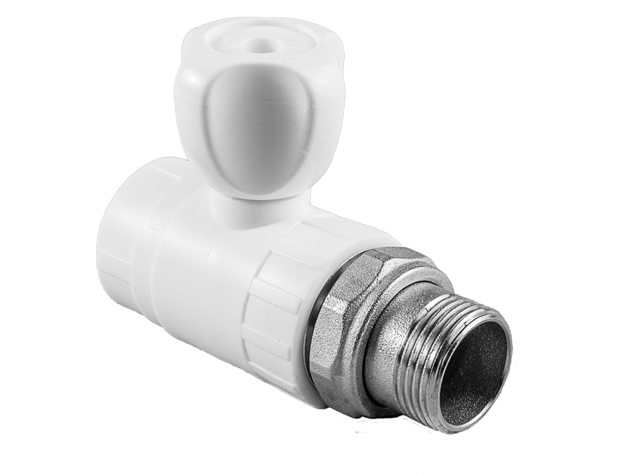 E3AWS000 - PPR Radyatör Vanası Düz - PPR Radiator Valve Straight