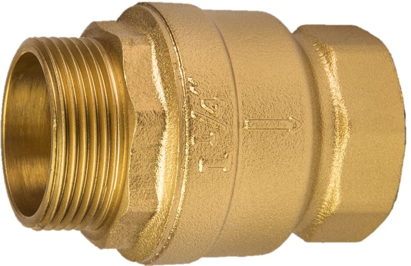 F3BVI - Yaylı Çekvalf Dış Dişli - Spring Check Valve Male